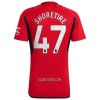 Camisola Manchester United Shoretire 47 Homen Equipamento 1ª 23/24